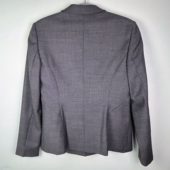 Hugo Boss Jewona Suit Charcoal Grey Women's Wool Blend Set Blazer 8 Pants 10 EUC - Picture 2 of 16
